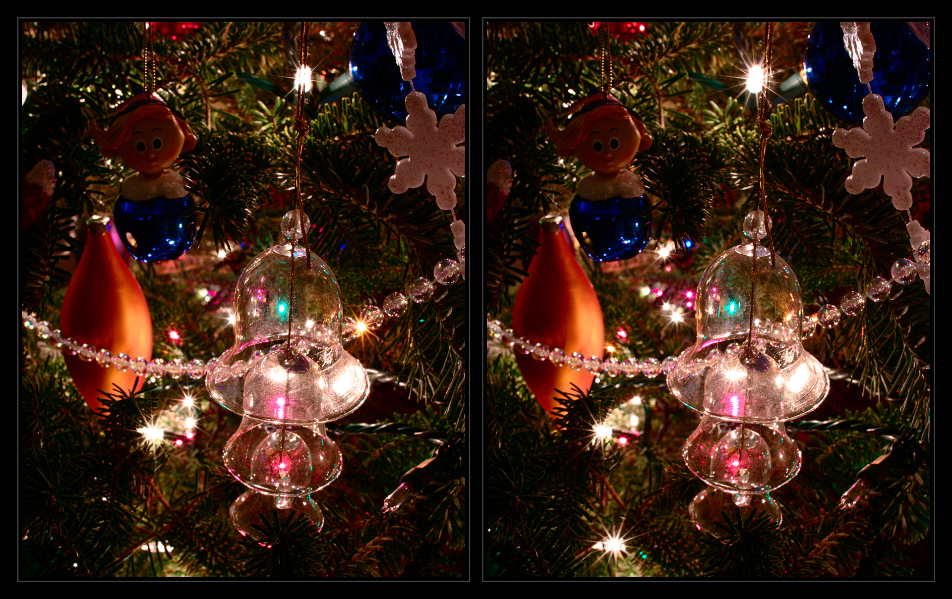 "There's a light on this tree that won't light on one side" r/CrossView